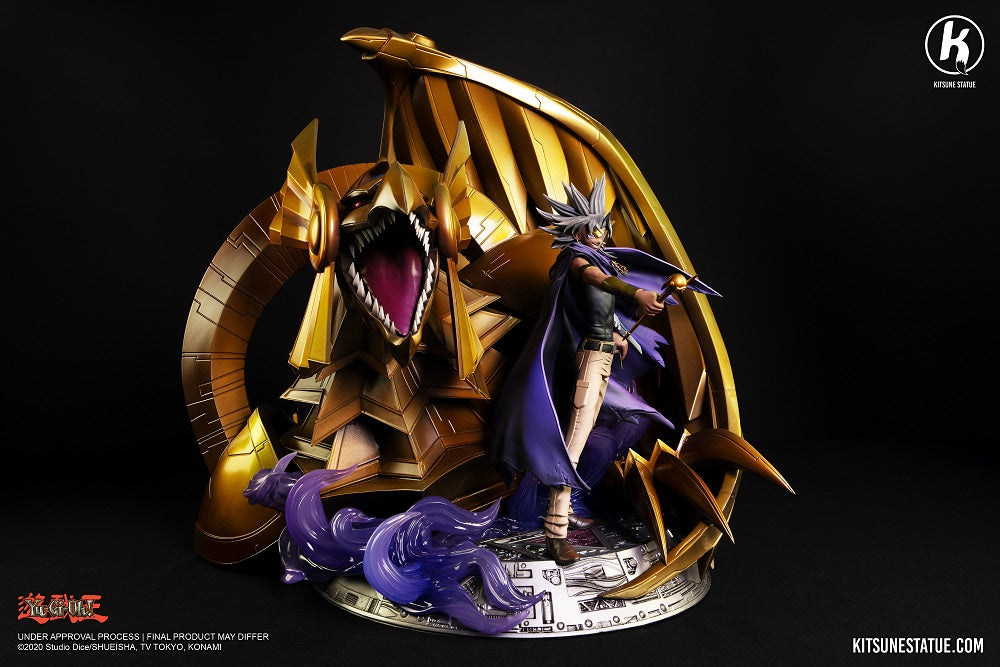 Kitsune - Legend Figure - Yu-Gi-Oh! - Marik et le Dragon ailé de Râ 1/7 Statue 46cm - flash vidéo