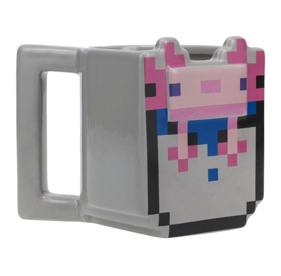 Mojang Studios - Minecraft - Mug 3D Axolotl 400ml - flash vidéo