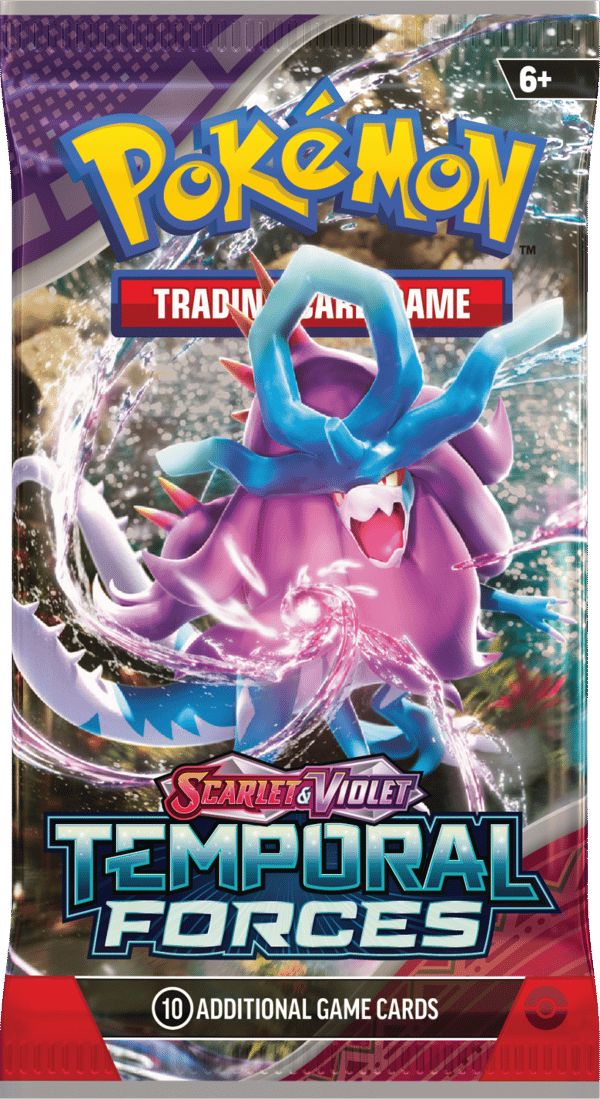 Pokémon TCG - Scarlet & Violet - Temporal Forces Booster Pack (Display x36) - flash vidéo