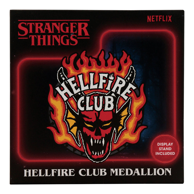 Stranger Things - Médaillon de collection en édition limitée Hellfire Club