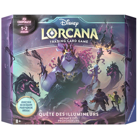 Disney Lorcana JCC : Le retour d’Ursula - La Quête des Illumineurs - Menace des Profondeurs