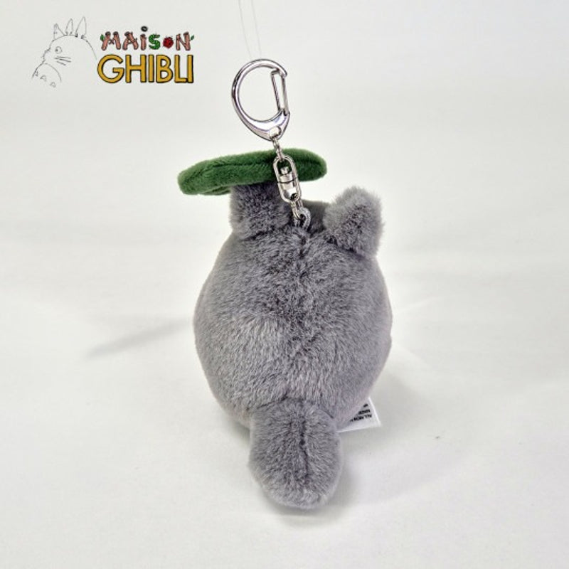 Ghibli - Mon Voisin Totoro - Porte-clés Peluche Nakayoshi Totoro avec Feuille