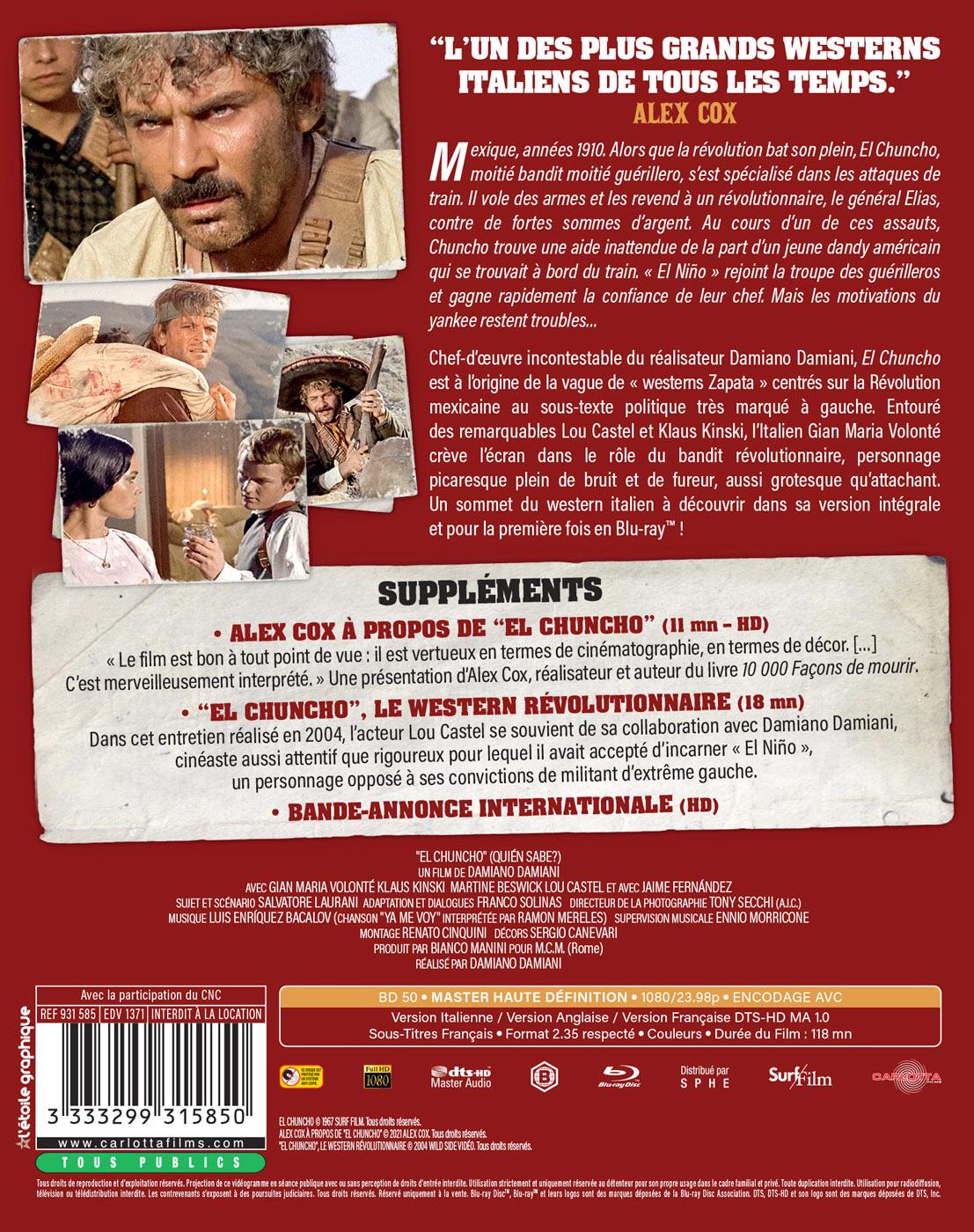 El Chuncho [Blu-ray]
