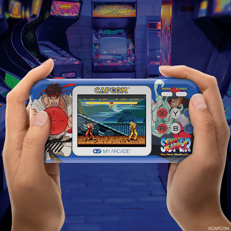 My Arcade - Pocket Player Pro Super Street Fighter II + housse de transport