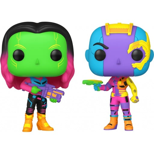 Funko Pop! 2-Pack: Guardians of the Galaxy vol.2 - Gamora & Nebula (Blacklight)