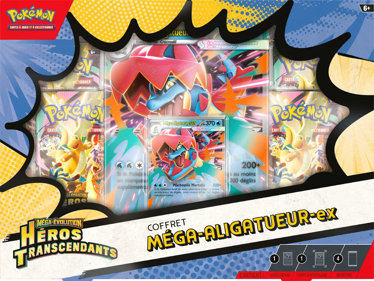 Pokémon Q126 : Coffret EX (4 boosters)