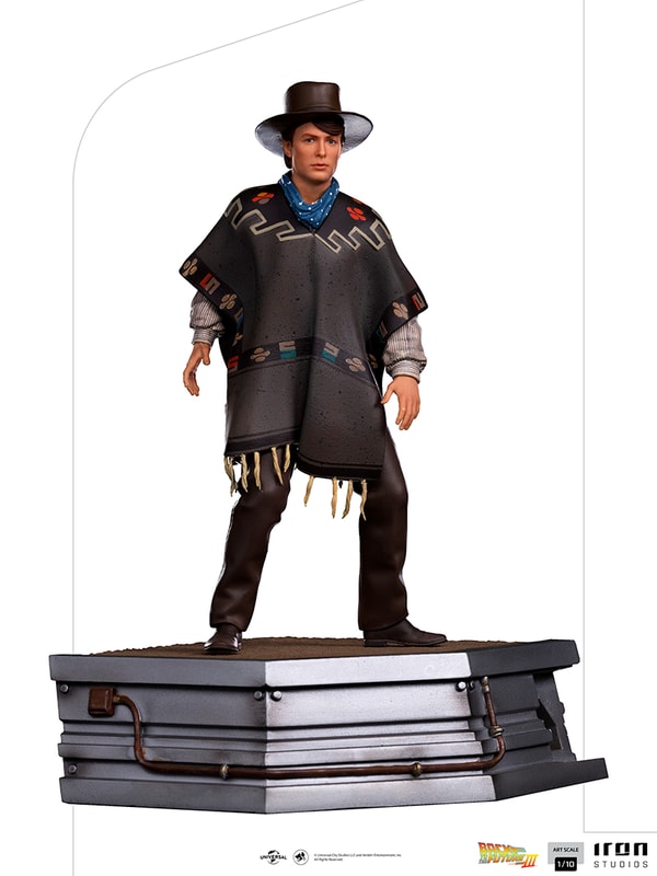 Iron Studios - Arts Scale 1/10 - Back to the Future 3 - Marty McFly Statue 23cm