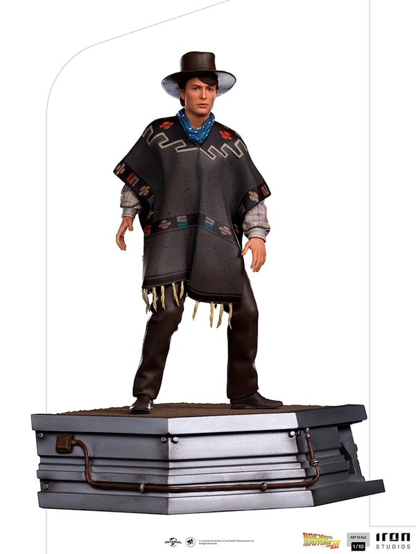 Iron Studios - Arts Scale 1/10 - Back to the Future 3 - Marty McFly Statue 23cm - flash vidéo