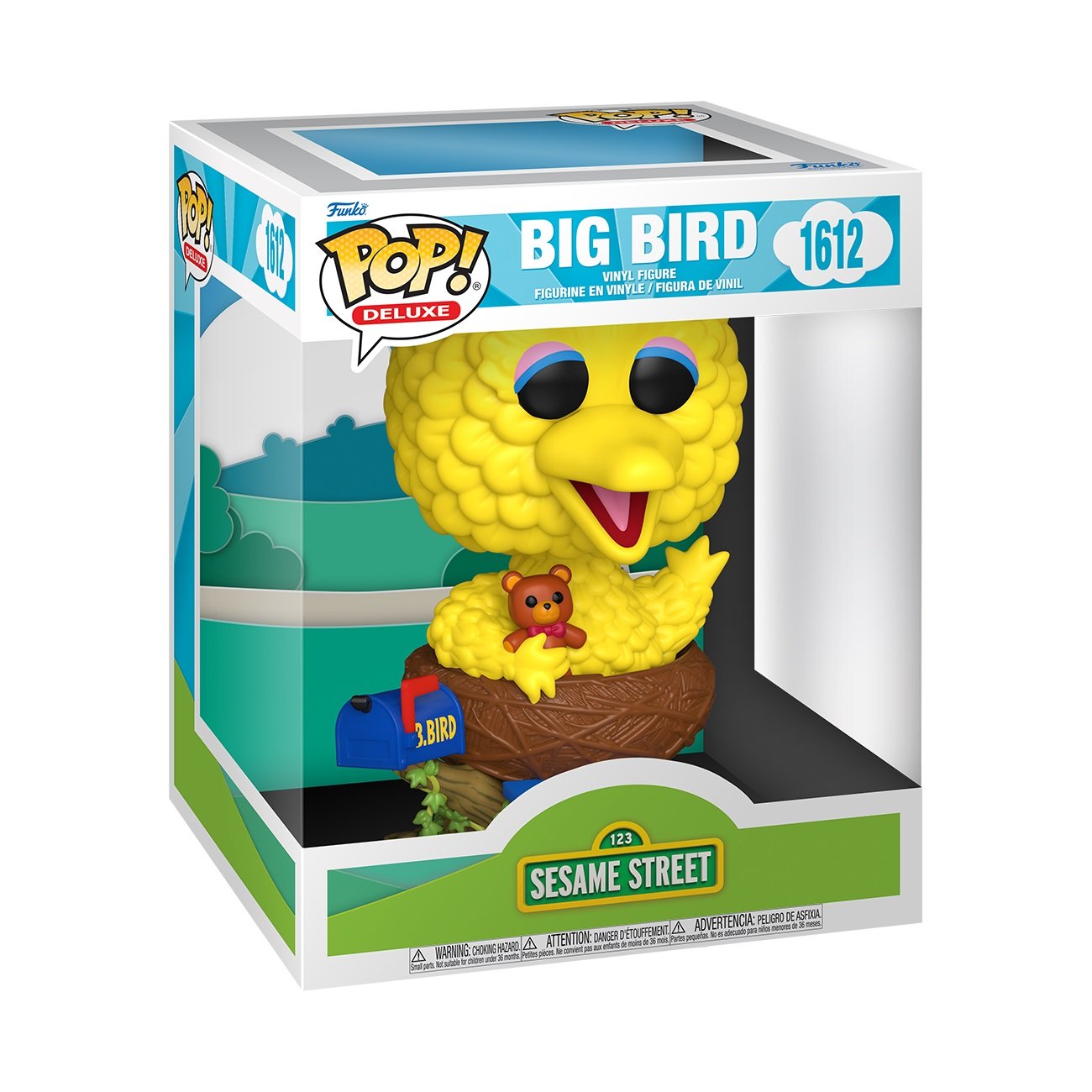 Funko Pop! Deluxe: Sesame Street - Big Bird in Nest - flash vidéo