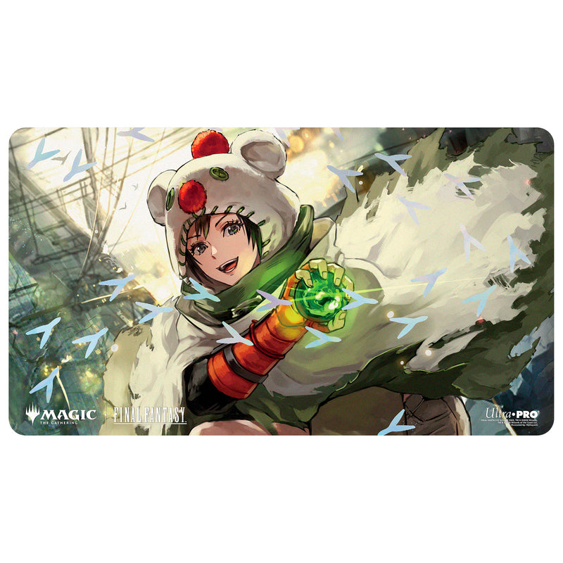 Ultra Pro - Magic: The Gathering - Final Fantasy - Tapis de jeu métallisé Yuffie, chasseuse de matérias