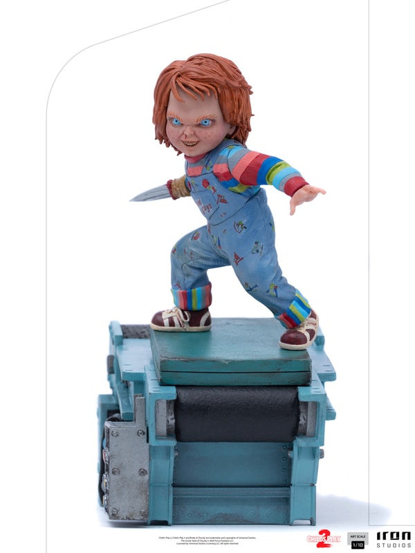 Iron Studios - Arts Scale 1/10 - Child's Play II - Chucky Statue 15cm