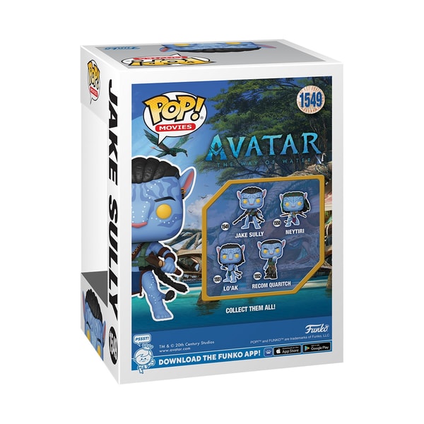 Funko Pop! Movies: Avatar: The Way of Water - Jake Sully (Battle) - flash vidéo