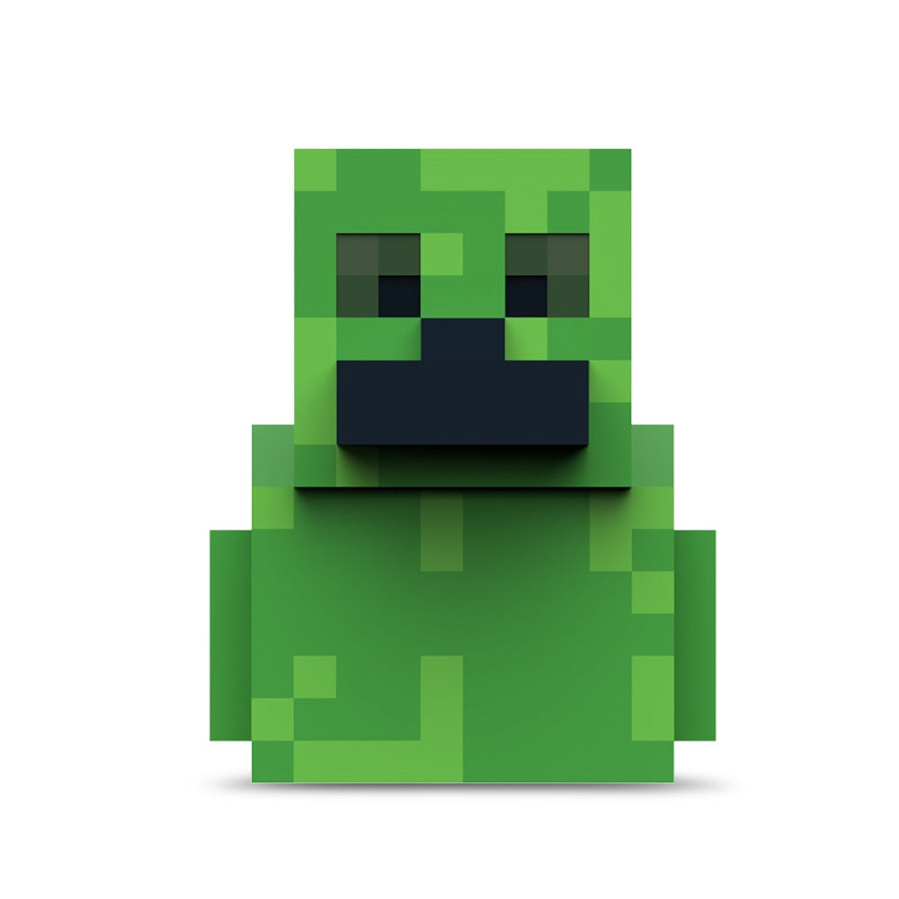 Numskull - TUBBZ Canard de bain - Minecraft - Creeper (Première Édition) - 9cm - flash vidéo