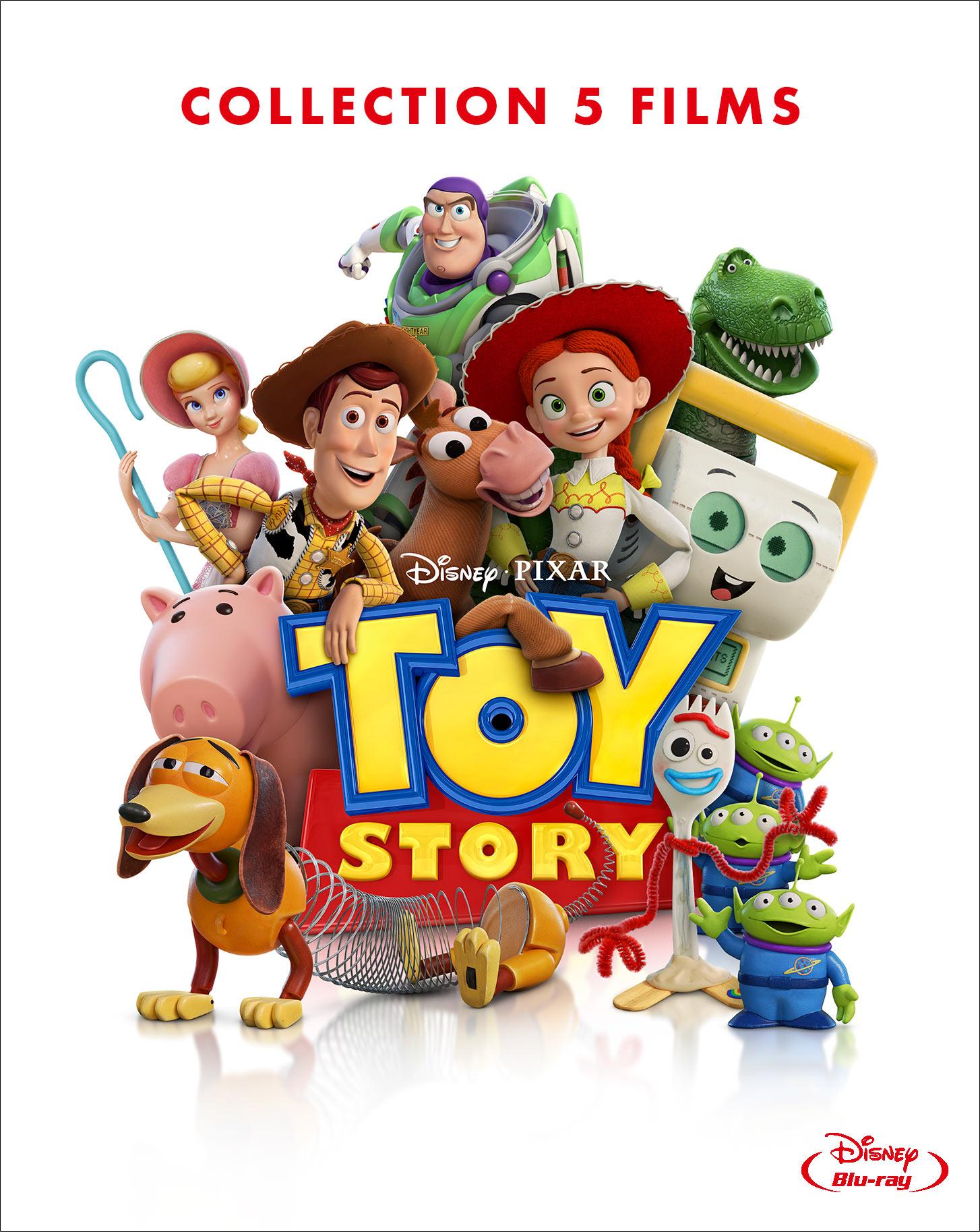 Coffret Toy Story - Collection 5 films [Blu-ray]