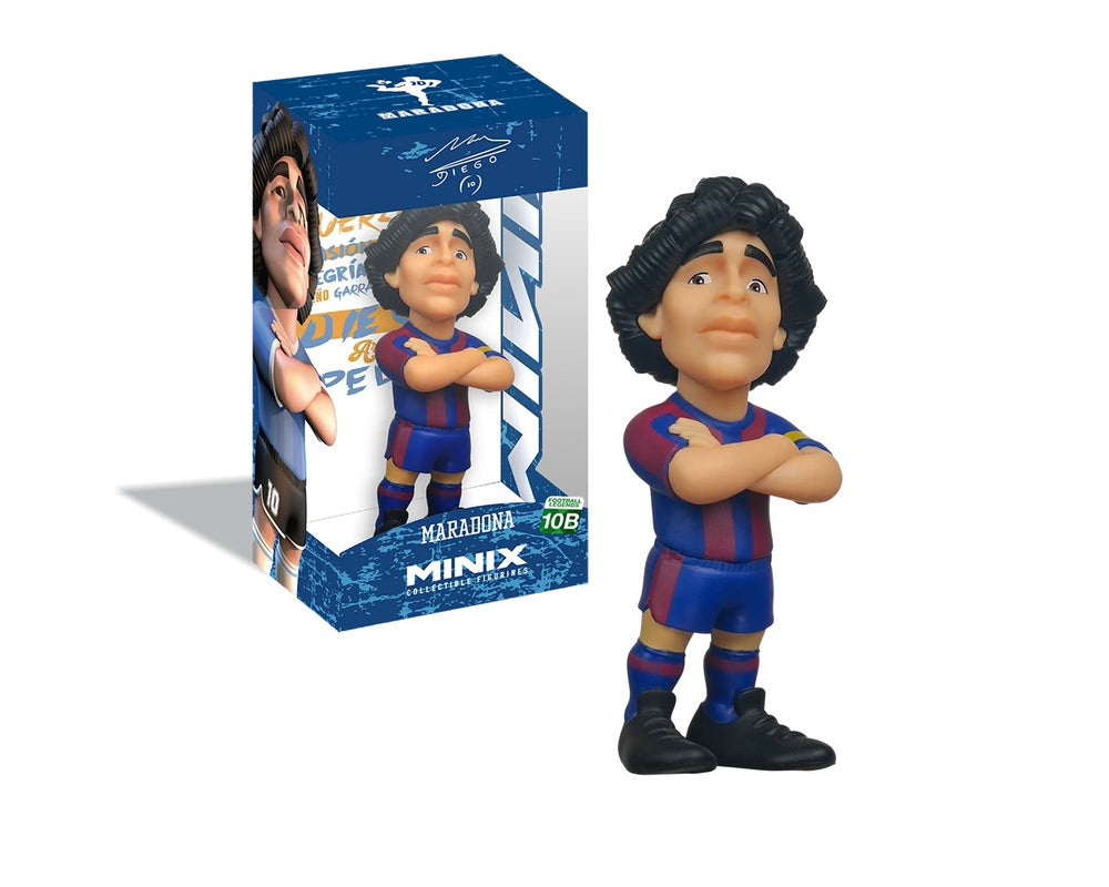 Minix - Football Legends #10B - Maradona Barcelona Statue 12cm