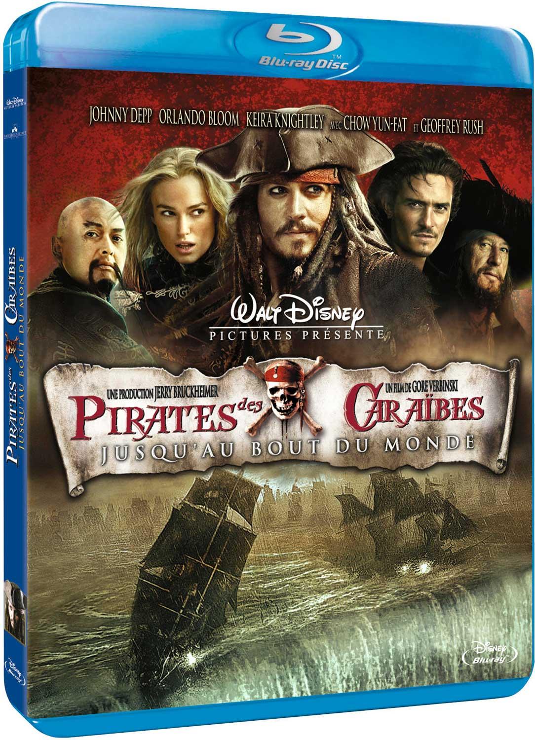 Pirates des Caraïbes : Jusqu'au bout du Monde [Blu-ray]