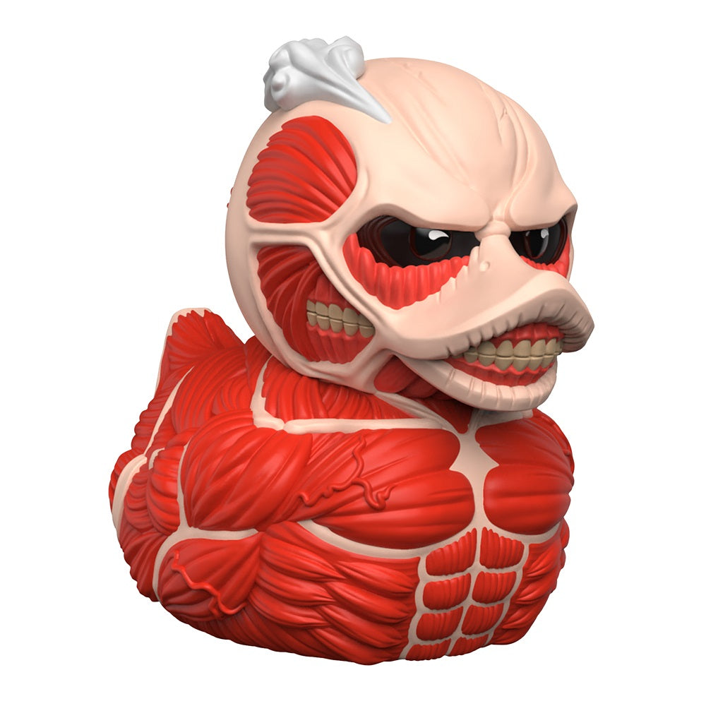 Numskull - TUBBZ Canard de bain - L'Attaque des Titans - Bertolt Hoover (Titan) (Taille Géante) - 23cm