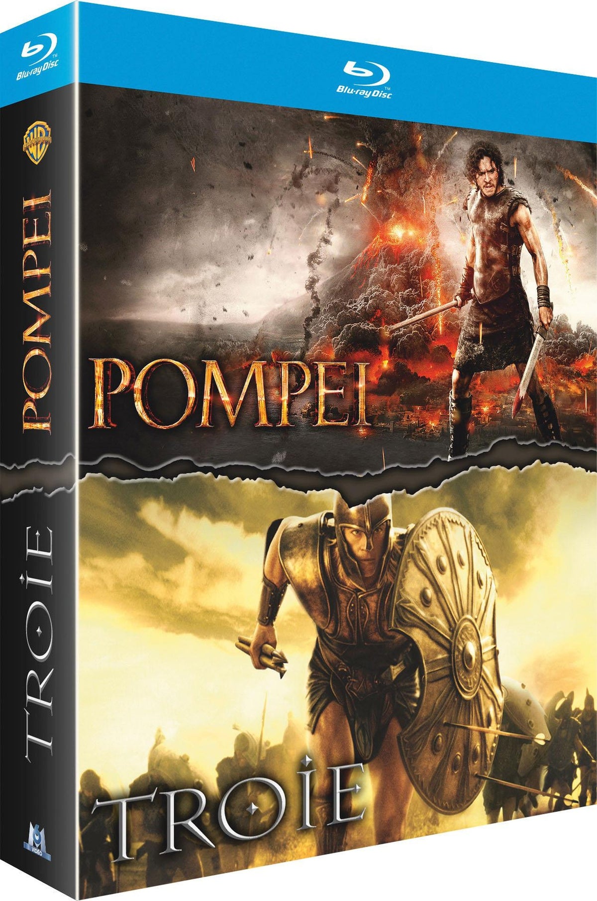 Pompéi + Troie [Blu-ray]