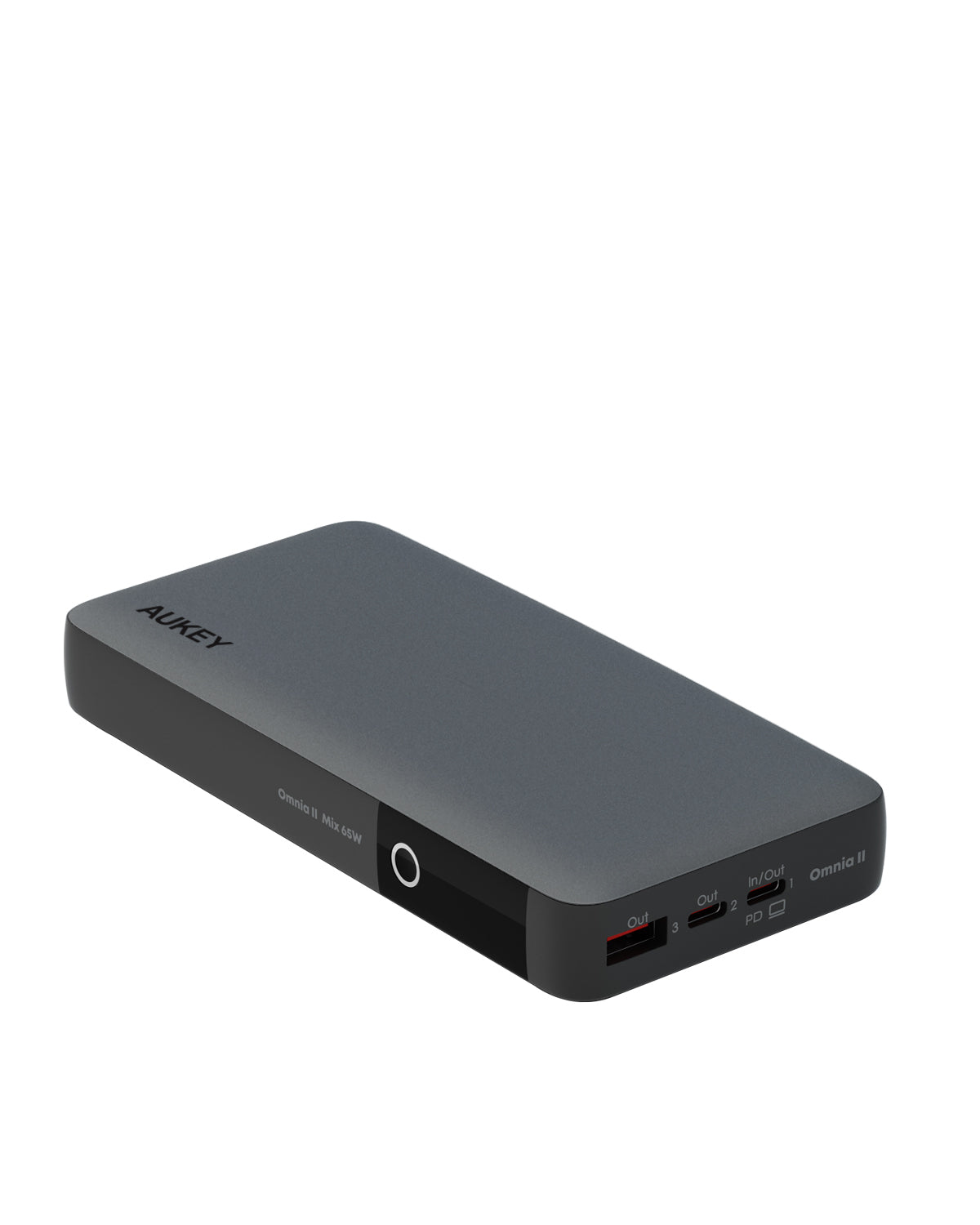 Aukey - Power Bank Noire Sprint X 20000mAh 65W Charge rapide