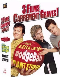 Coffret vraiment graves : planet stupid ; dodgeball ; l'amour extra large [DVD]