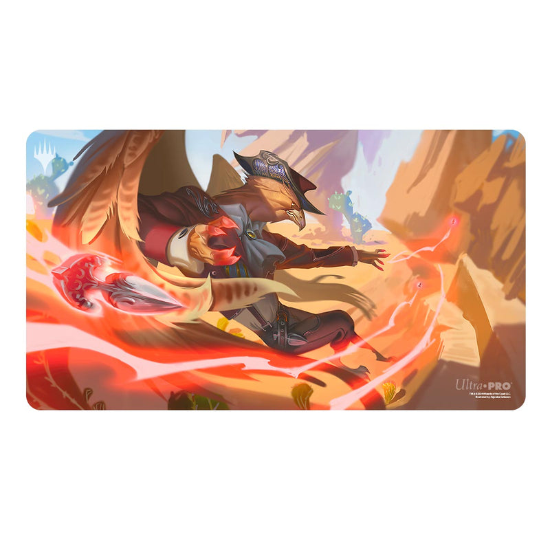 Ultra Pro - Magic: The Gathering - Outlaws of Thunder Junction - Tapis de jeu Slickshot Show-Off (60 x 34 cm)