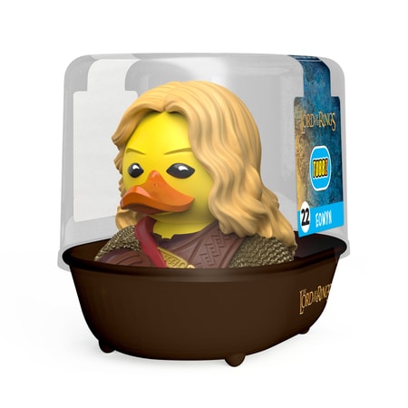 Numskull - TUBBZ Canard de bain - Le Seigneur des Anneaux - Eowyn (Première Édition) - 9cm - flash vidéo