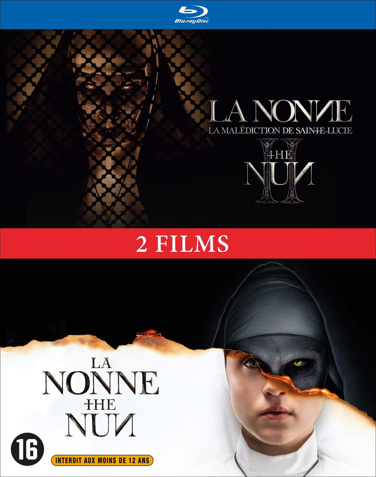La Nonne + Le Nonne : La Malédiction de Sainte-Lucie [Blu-ray]