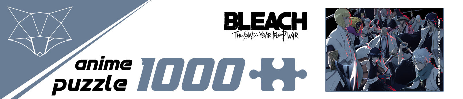 Anime Puzzle - Puzzle Bleach: Thousand-Year Blood War 01 - 1000 pcs - flash vidéo