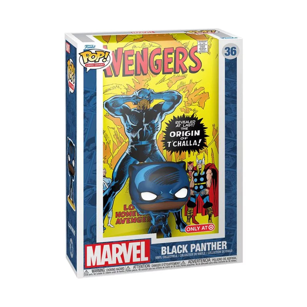 Funko NEWPop! Comic Cover: Marvel - Avengers #87 - Black Panther