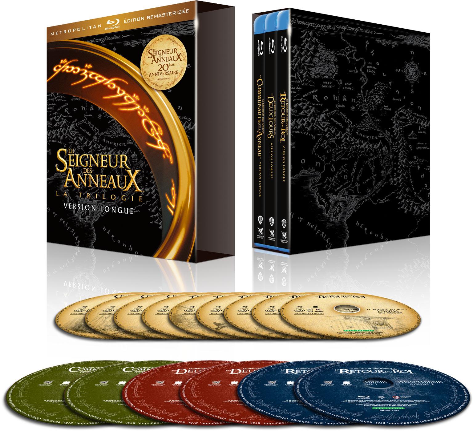Le Seigneur des Anneaux : La Trilogie [Blu-ray]