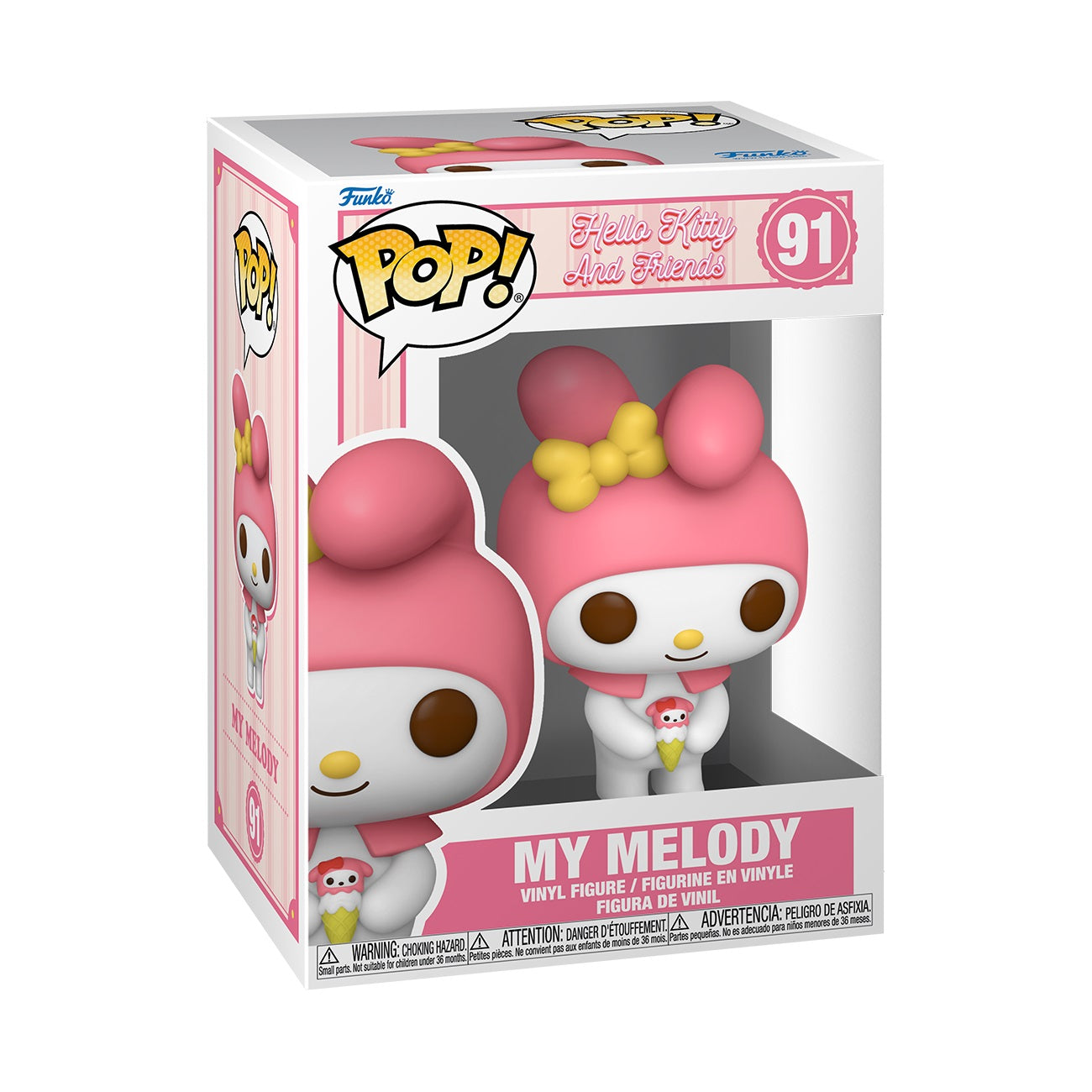 Funko Pop! Sanrio: Hello Kitty - My Melody - flash vidéo
