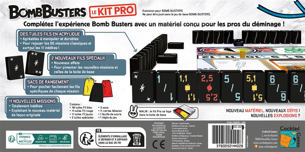 Bomb Busters : Le kit pro