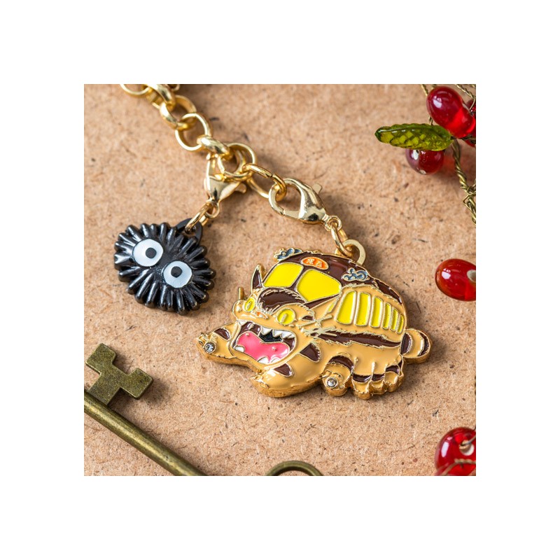 CHAÎNETTE CHARMS CHATBUS & NOIRAUDE - MON VOISIN TOTORO