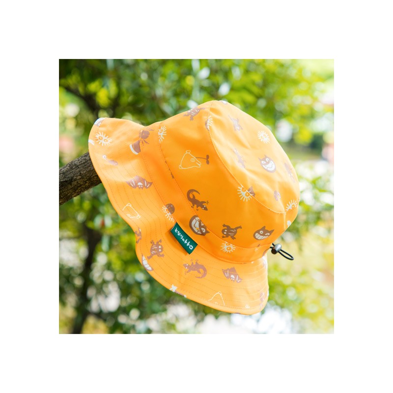 CHAPEAU DE PLUIE ORANGE ENFANT MEI -MON VOISIN TOTORO