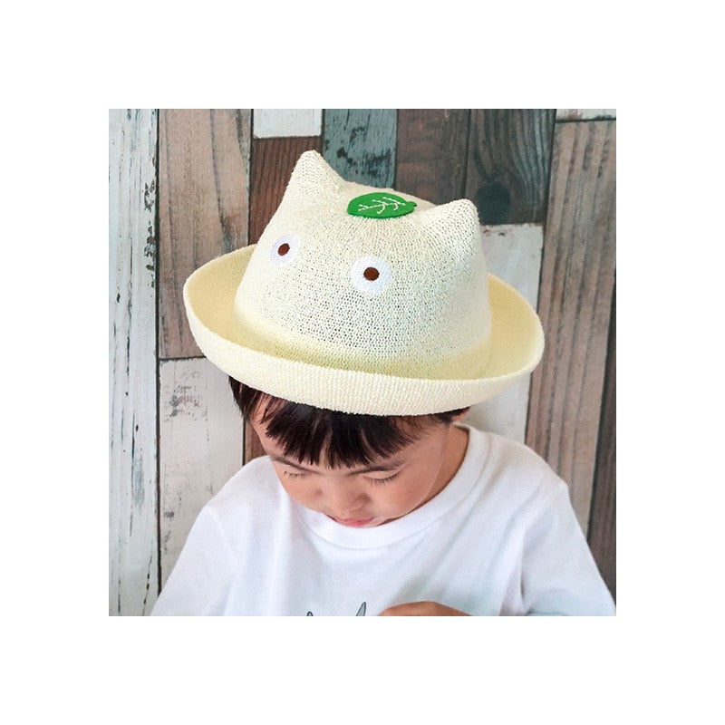 CHAPEAU TRICOTÉ ENFANT TOTORO BLANC - MON VOISIN TOTORO