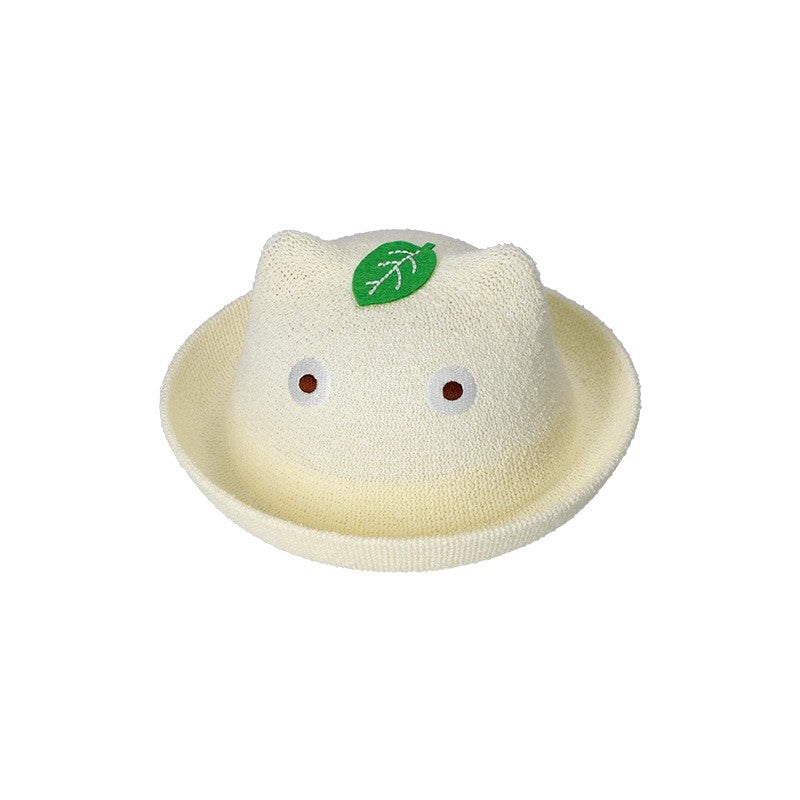 CHAPEAU TRICOTÉ ENFANT TOTORO BLANC - MON VOISIN TOTORO