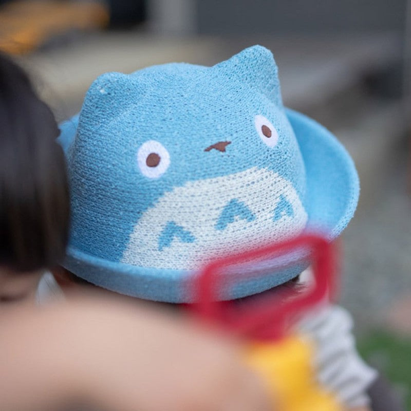 CHAPEAU TRICOTÉ ENFANT TOTORO BLEU - MON VOISIN TOTORO