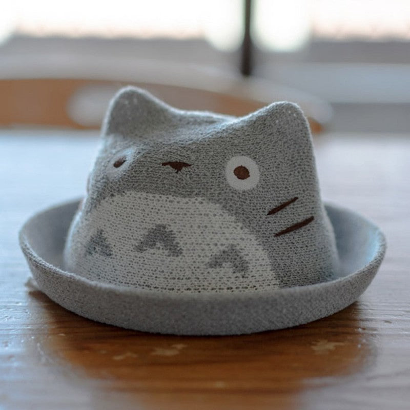 CHAPEAU TRICOTÉ ENFANT TOTORO GRIS - MON VOISIN TOTORO