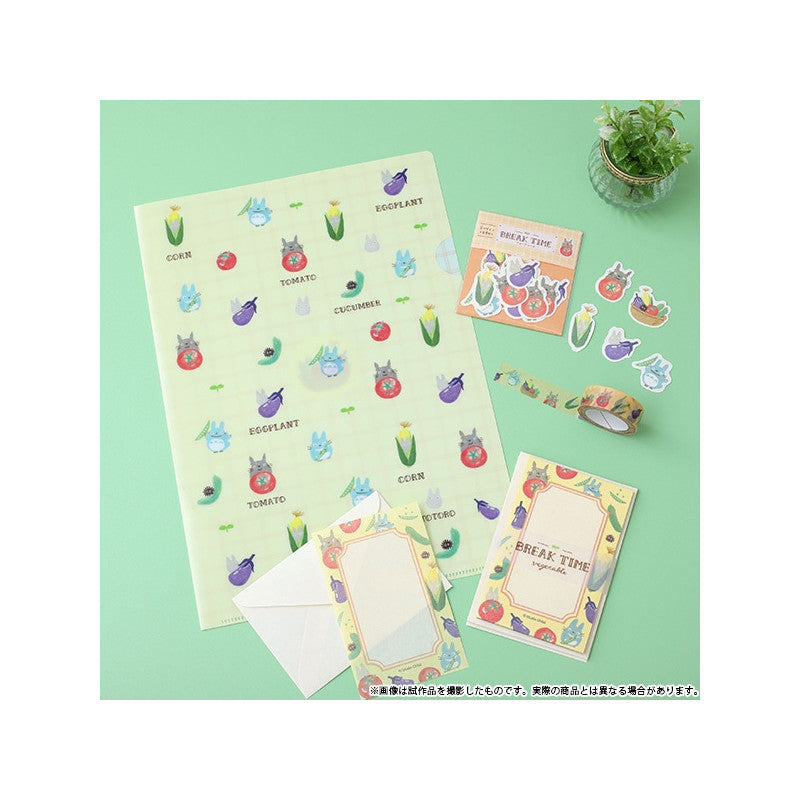 CHEMISE A4 BREAK TIME LÉGUMES - MON VOISIN TOTORO