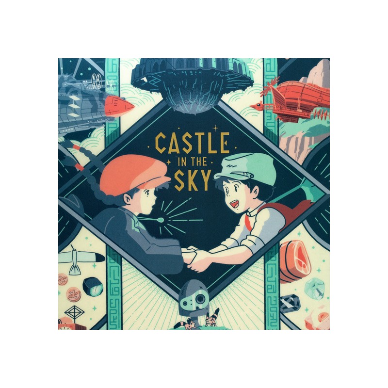 CHEMISE ART DÉCO A4 - LE CHÂTEAU DANS LE CIEL