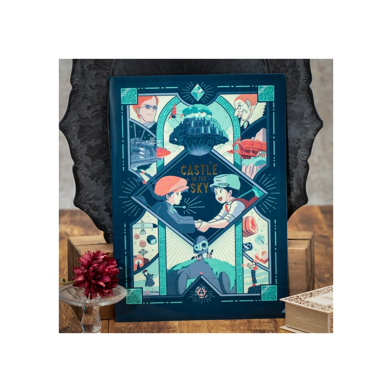 CHEMISE ART DÉCO A4 - LE CHÂTEAU DANS LE CIEL