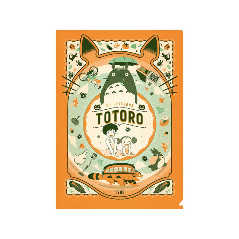 CHEMISE ART DÉCO A4 - MON VOISIN TOTORO