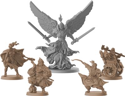 Massive Darkness 2 : Bardes&Ingénieurs VS L'Ange.