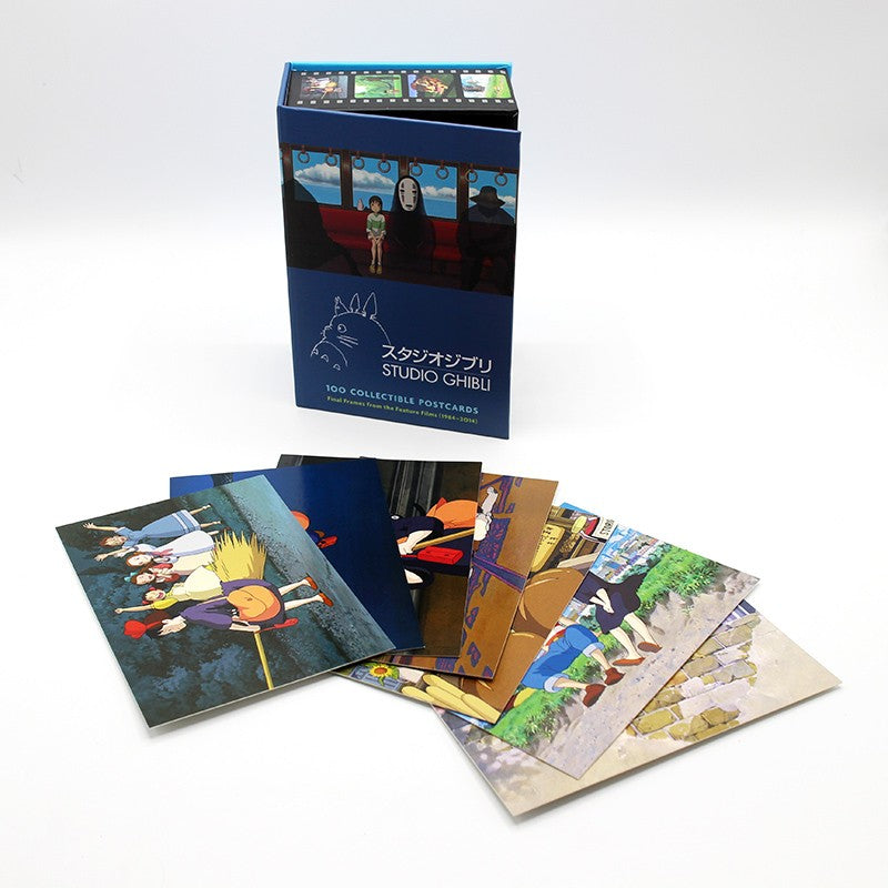 COFFRET 100 CARTES POSTALES DE COLLECTION SERIE 1 - STUDIO GHIBLI