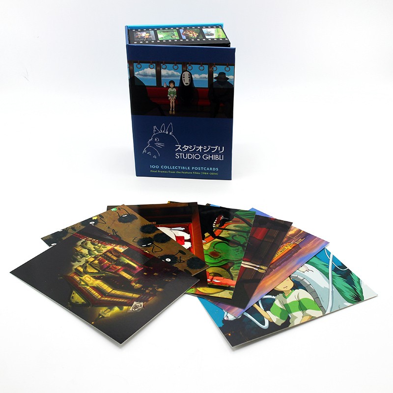 COFFRET 100 CARTES POSTALES DE COLLECTION SERIE 1 - STUDIO GHIBLI