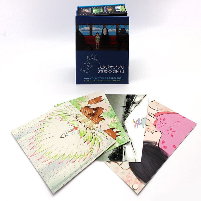 COFFRET 100 CARTES POSTALES DE COLLECTION SERIE 1 - STUDIO GHIBLI