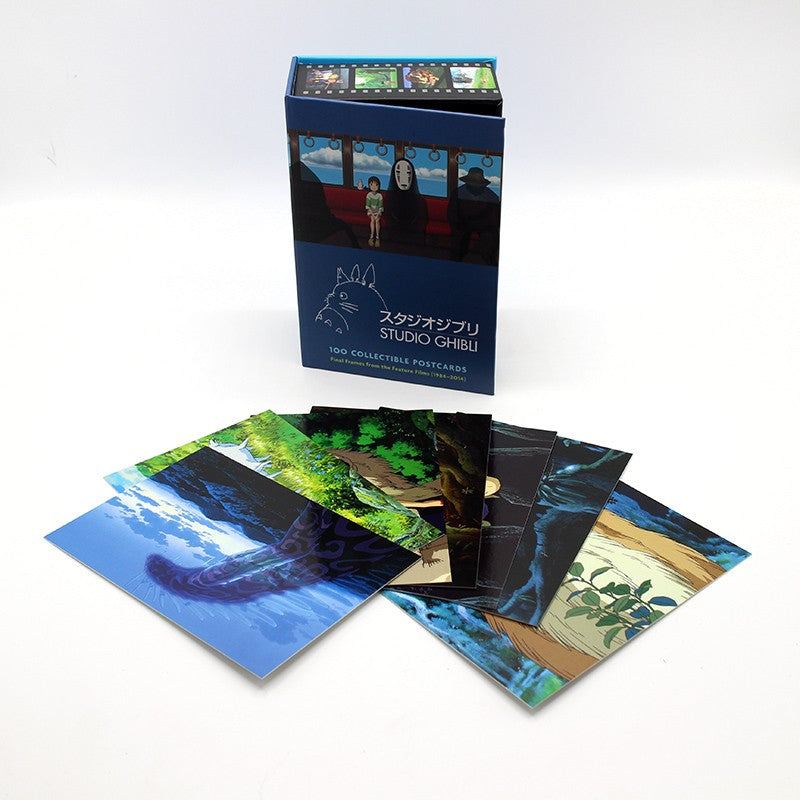 COFFRET 100 CARTES POSTALES DE COLLECTION SERIE 1 - STUDIO GHIBLI