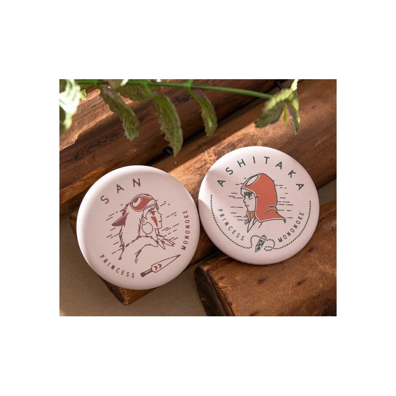 COLLECTION DE BADGES VINTAGE 10 PCS - PRINCESSE MONONOKÉ