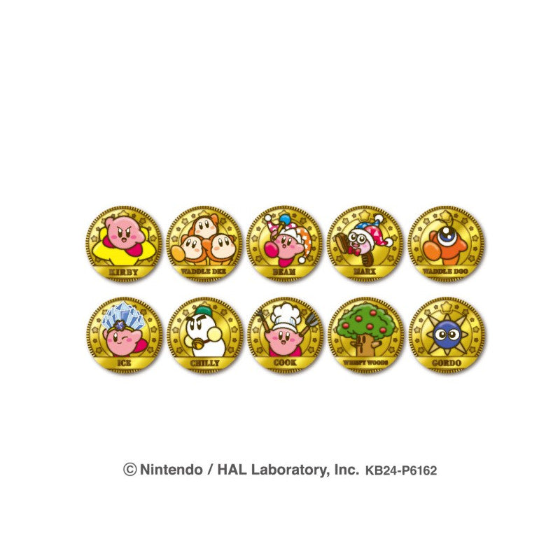 COLLECTION DE MÉDAILLES 10 PCS KIRBY THE STAR - KIRBY