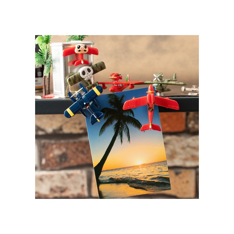 ASSORT. DE 6 MAGNETS HYDRAVION - PORCO ROSSO
